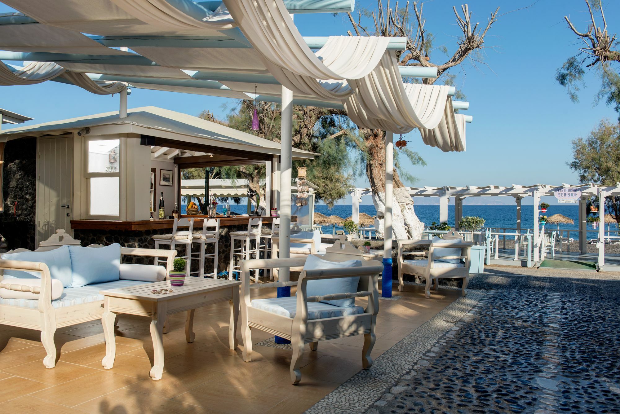 Sea Side Beach Hotel Kamári Esterno foto
