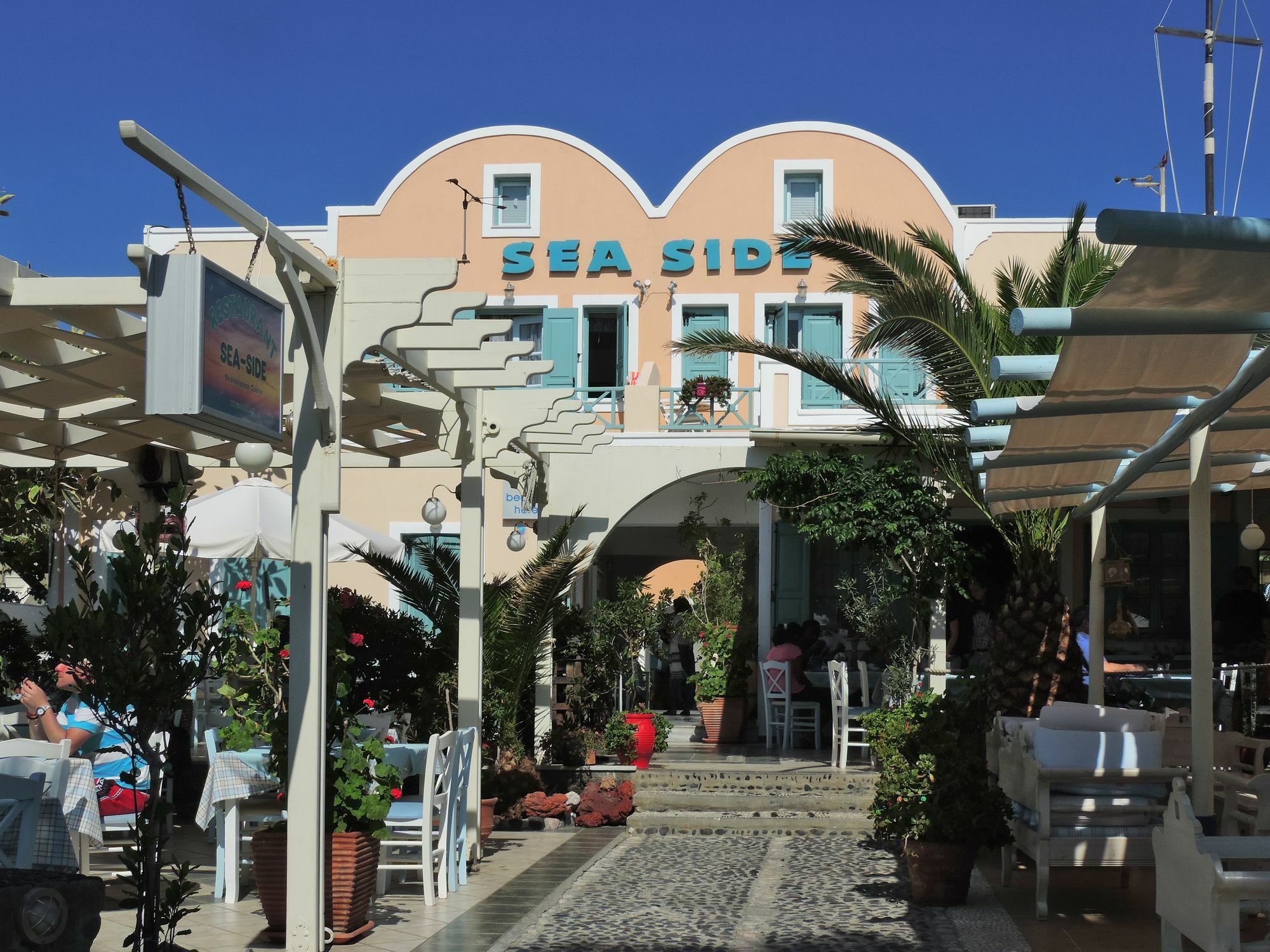 Sea Side Beach Hotel Kamári Esterno foto